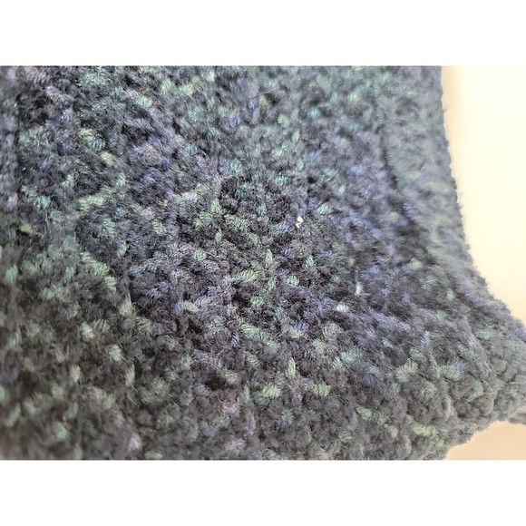 Vintage Betmar New York Blue Woven Shoulder Bag Purse Circa Early 2000s - Picture 9 of 12